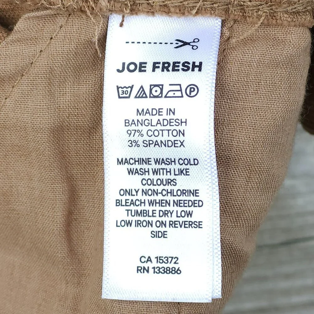 Jillian Harris Joe Fresh Rustic Corduroy Overalls Women's Size Small BNWT 2024 - Picture 4 of 7